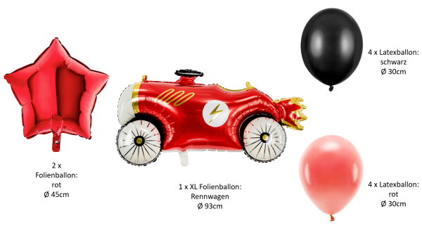 Fahrzeuge - SET: Rennwagen  - 11 Stk.